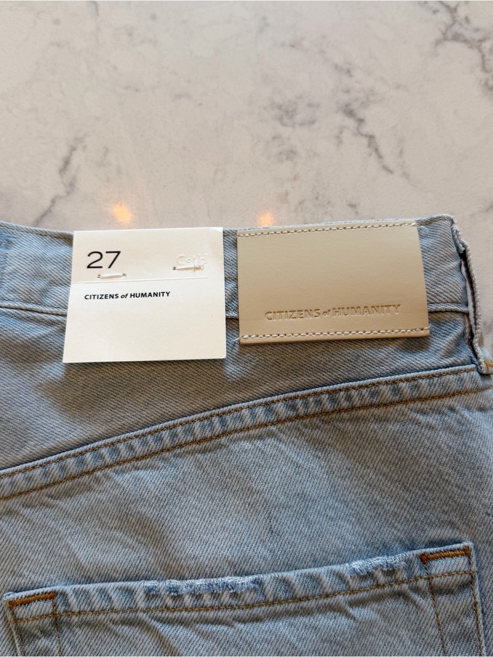 NWT 🩵 Citizens of Humanity Brynn Drawstring Trouser Jeans Size 27 - Picture 10 of 10